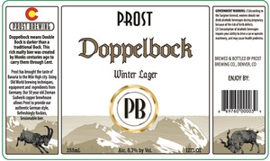 Doppelbock Winter Lager October 2014