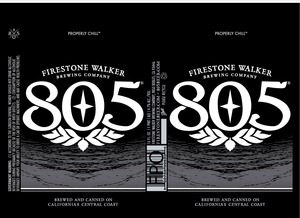 Firestone Walker Brewing Company 805 October 2014