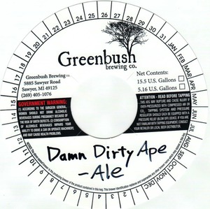 Greenbush Brewing Co. Damn Dirty Ape