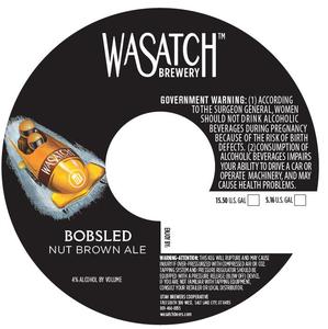 Wasatch Brewery Bobsled September 2014