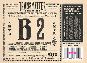 Transmitter Brewing B2 October 2014