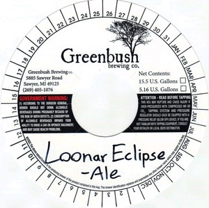 Greenbush Brewing Co. Loonar Eclipse