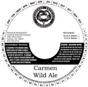 Carmen Wild Ale October 2014