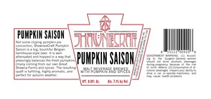 Shawneecraft Pumpkin Saison