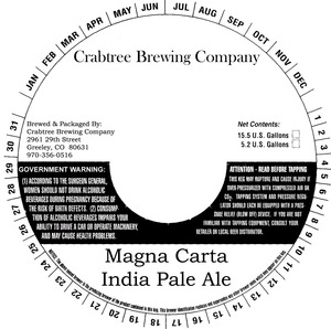Magna Carta India Pale Ale October 2014