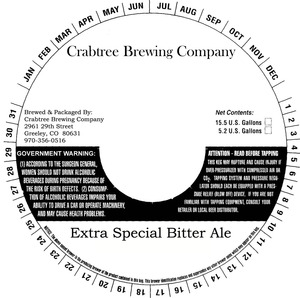 Extra Special Bitter Ale October 2014