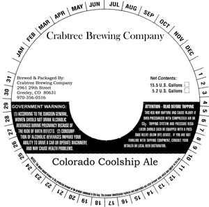 Colorado Coolship Ale October 2014