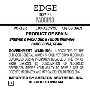 Edge Brewing Padrino October 2014