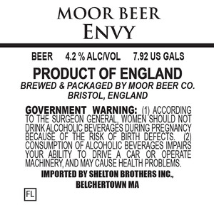 Moor Beer Envy October 2014