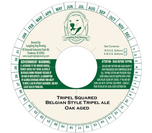 Laughing Dog Brewing Tripel Squared October 2014