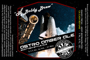 Astro Amber Ale October 2014