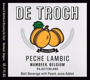 De Troch Peche Lambic