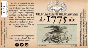 Fidelis Beer Company 1775