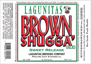 The Lagunitas Brewing Company Brown Shugga October 2014