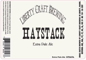 Haystack Extra Pale Ale October 2014