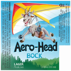 Appalachian Brewing Co Aero-head October 2014