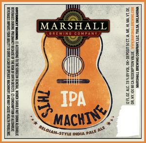 Marshall Brewing Company This Machine IPA