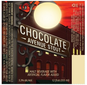 Appalachian Brewing Co Chocolate Avenue October 2014