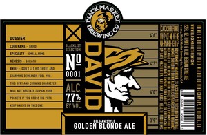 Black Market Brewing Co David October 2014