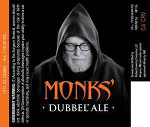 Abbey Brewing Company Monks' Dubbel