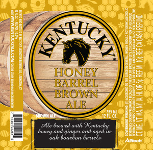 Kentucky Honey Barrel Brown Ale 