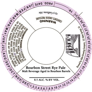 Abita Bourbon Street Rye Pale October 2014