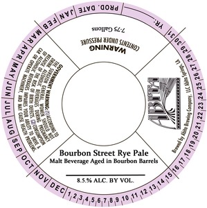 Abita Bourbon Street Rye Pale October 2014