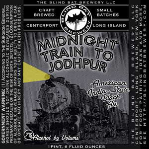 The Blind Bat Brewery LLC Midnight Train To Jodhpur