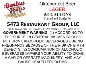 Oktoberfest Beer October 2014
