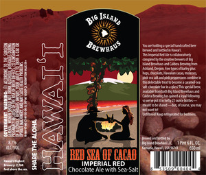 Big Island Brewhaus Red Sea Of Cacao October 2014