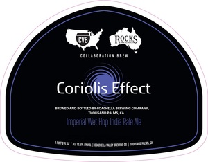 Coachella Valley Brewing Company Coriolis Effect October 2014