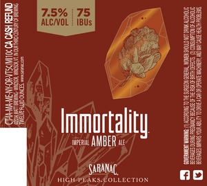 Saranac Immortality October 2014