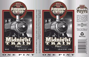Kirkwood Station Brewing Co Midnight Train October 2014