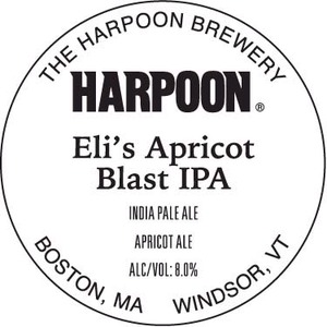 Harpoon Eli's Apricot Blast October 2014