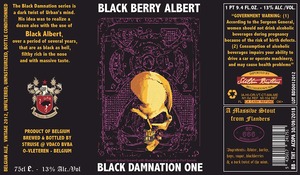 De Struise Brouwers Black Berry Albert October 2014