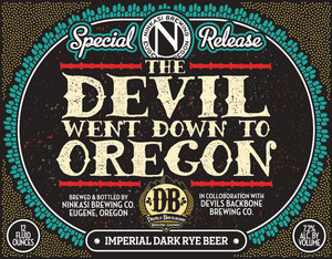 Ninkasi Brewing Company Devil Went Down To Oregon