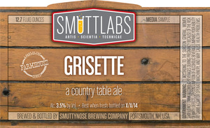Smuttlabs Grisette October 2014