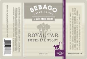 Sebago Brewing Company Royal Tar Imperial Stout