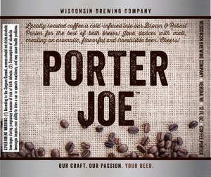 Wisconsin Brewing Company Porter Joe November 2014