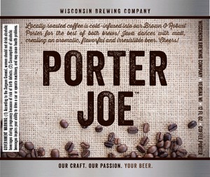 Wisconsin Brewing Company Porter Joe