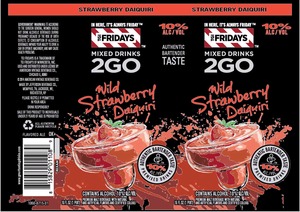 Tgi Fridays Strawberry Daiquiri October 2014