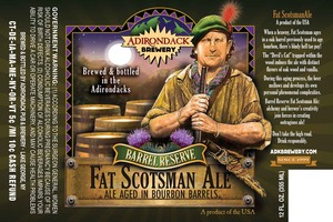 Adirondack Brewery Barrel Reserve Fat Scotsman Ale October 2014