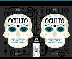 Oculto Tequila Barrel Staves