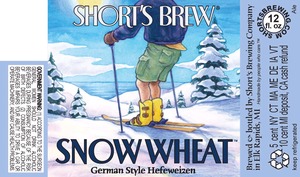 Short's Brew Snow Wheat October 2014