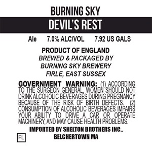Burning Sky Devil's Rest October 2014