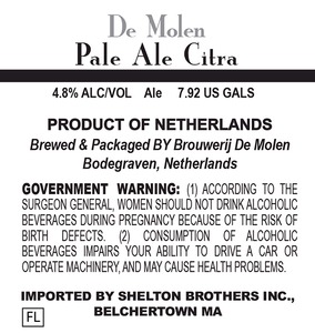 De Molen Pale Ale Citra