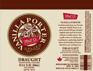 Mill St. Brewery Vanilla Porter