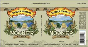 Sierra Nevada Nooner Pilsner October 2014