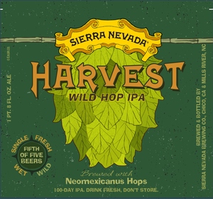 Sierra Nevada Harvest Wild Hop IPA
