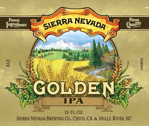 Sierra Nevada Golden IPA October 2014